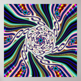 Poster OVNI - plus rapide que le lecteur de lumière