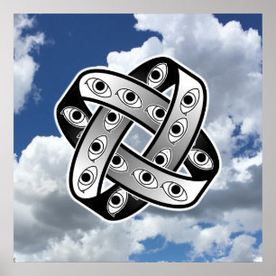 Poster OVNI - Roue d'Ezekiel