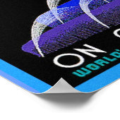 Poster OVNI sur Chicago - Fontaine de Buckingham (Coin)