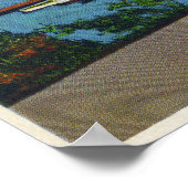 Poster Owasco Yacht Club Vue du lac Owasco (Coin)