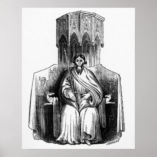 Poster Owen Glendower de son sceau (Devant)