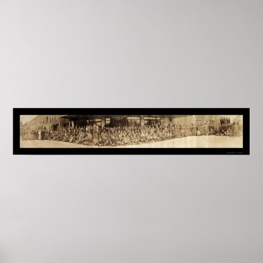 Poster Owensboro, KY Ames Manufacturing Photo 1914 (Devant)