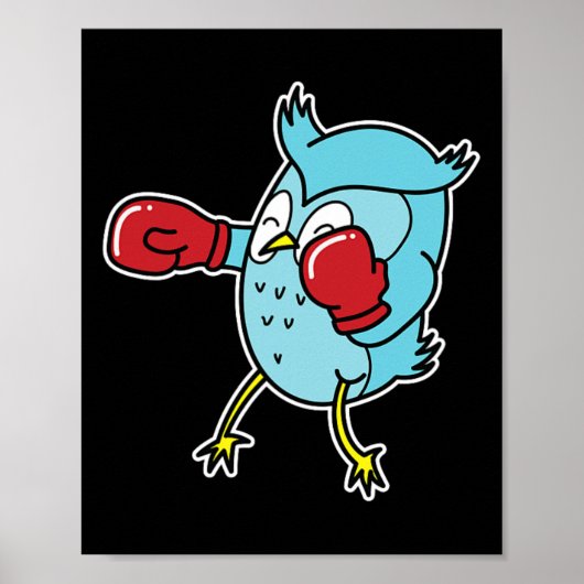 Poster Owl fait la boîte (Devant)
