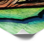 Poster Owl Golden Moon (Coin)