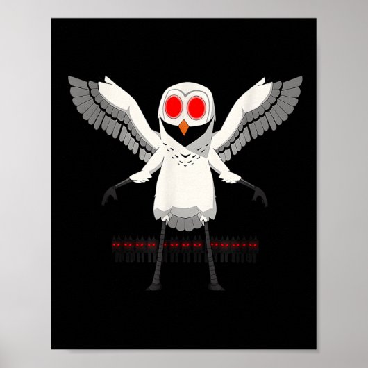 Poster Owl In The Forest Kids 99 Nights Halloween Y Video (Devant)