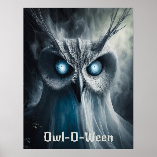 Poster Owl-O-Ween - Halloween (Devant)