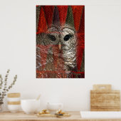 Poster Owl Spirit par Gregory Gallo (Cuisine)