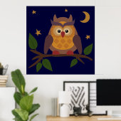 Poster Owlie (Bureau à domicile)