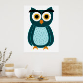 Poster owll (Cuisine)
