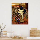 Poster Owlyn à l'automne ART IMPRIMER hibou fée halloween (Cuisine)
