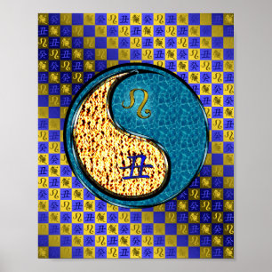 Poster Ox Leo & Eau