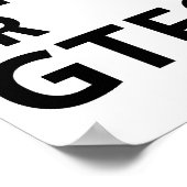 Poster Oxford Comma ou GTFO (Coin)