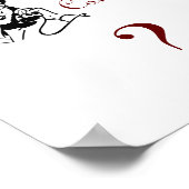 Poster Oxford Comma pas Coma avec Retro Ladies (Coin)