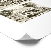 Poster Oxford, PA Carte panoramique - 1907 (Coin)