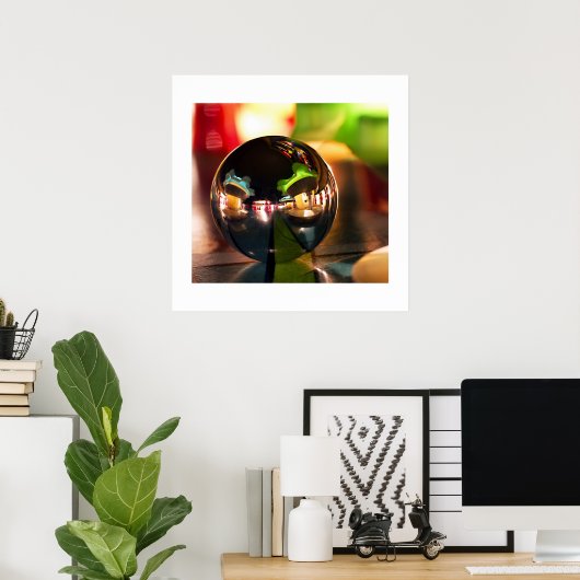 Poster OXO ball II (Bureau à domicile)