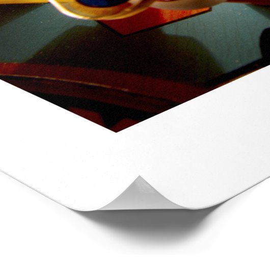 Poster OXO de clocher (Coin)