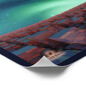 Poster Oxygène ionisé (Coin)