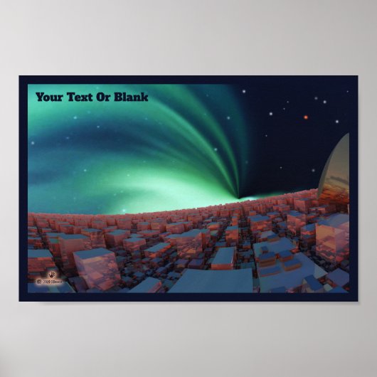 Poster Oxygène ionisé (Devant)