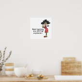 Poster Oxymoron bonjour (Cuisine)