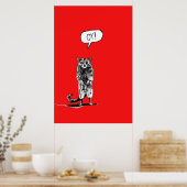 Poster Oy de la tour sombre (Cuisine)