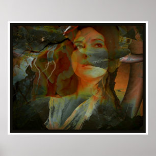 Poster Oya, déesse des vents et des voyages