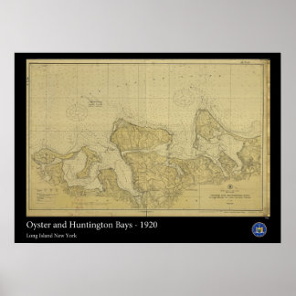 Poster Oyster Bay - 1920
