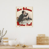 Poster Oyster Festival, La Nouvelle-Orléans, LA (Cuisine)