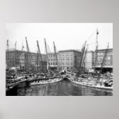 Poster Oyster Luggers (Devant)