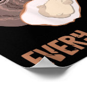 Poster Oyster New Born Every Minute Oyster Shucking Funny (Coin)