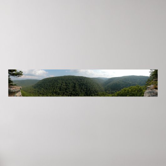 Poster Ozarks, Arkansas Panoramique 4 (Devant)