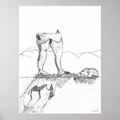 Poster Ozymandias (Devant)