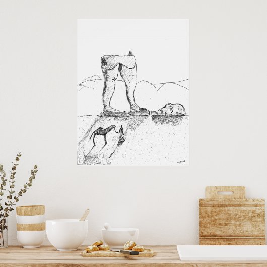 Poster Ozymandias (Cuisine)