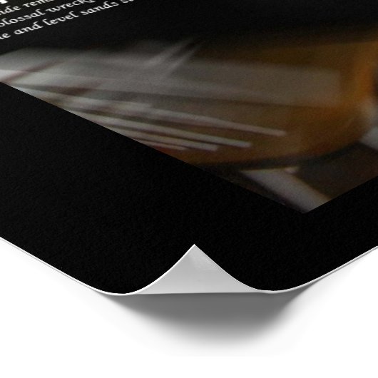 Poster ozymandias (Coin)