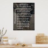 Poster Ozymandias Poem by Percy Shelley 1819 (Cuisine)