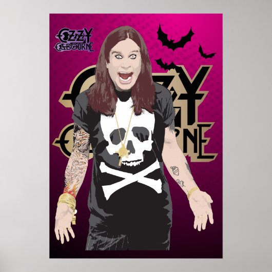 Poster Ozzy Osbourne Legend (Devant)