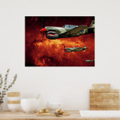 Poster P140s dans l'espace (Cuisine)