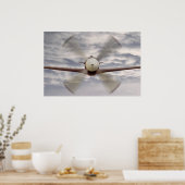 Poster P51 Mustang Composite (Cuisine)