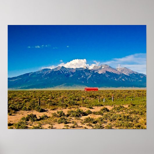 Poster P6190115-Blanca Peak (Devant)