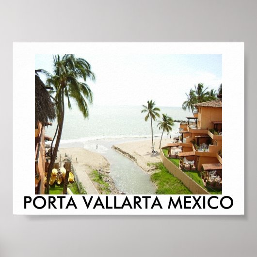 POSTER P8040059, PORTA VALLARTA MEXICO (Devant)