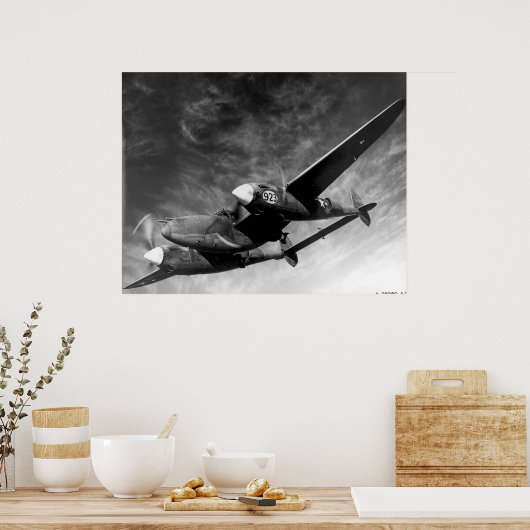 Poster P-38 Éclair (Cuisine)