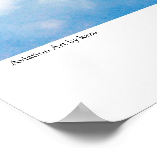 Poster P-38 Éclair (Coin)