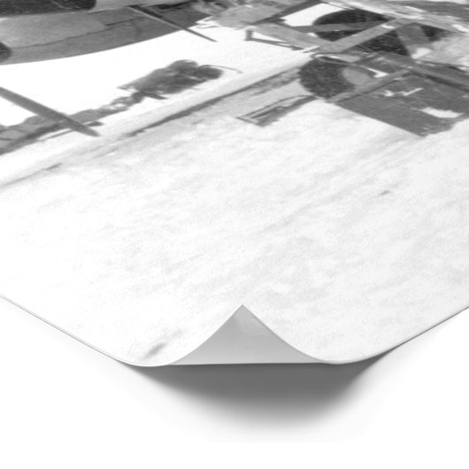 Poster P-38 Éclair (Coin)