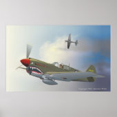 Poster P-40 Warhawks (Devant)