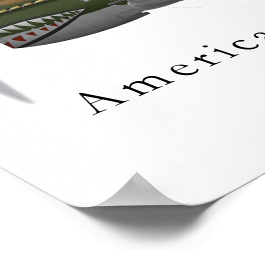 Poster P-40B_AVG "Flying Tigers" (Coin)