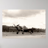Poster P-40C Tomahawk (Devant)