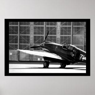 Poster P-40C Tomahawk