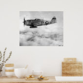 Poster P-47 Thunderbolt (Cuisine)