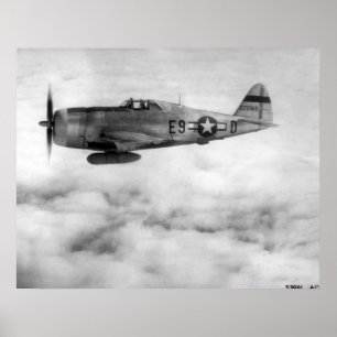 Poster P-47 Thunderbolt