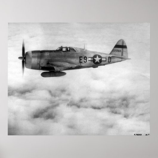 Poster P-47 Thunderbolt (Devant)