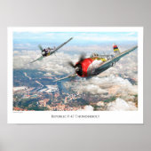 Poster P-47 Thunderbolt (Devant)